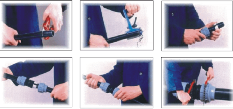 6 bước hướng dẫn cách lắp đặt ống nhựa HDPE