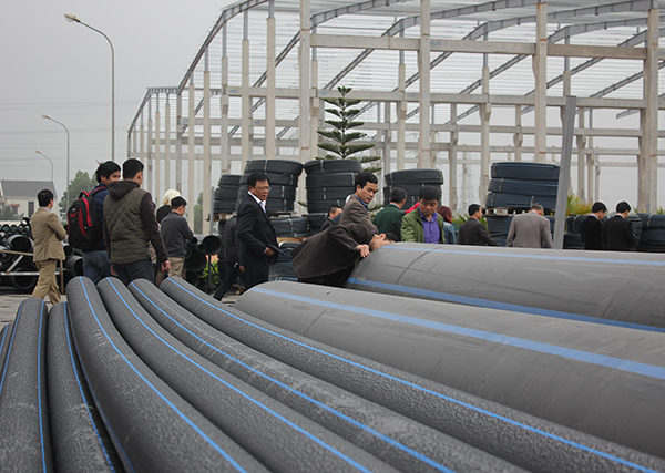 Kích thước ống nhựa HDPE đa dạng, phù hợp với nhiều mục đích xây dựng